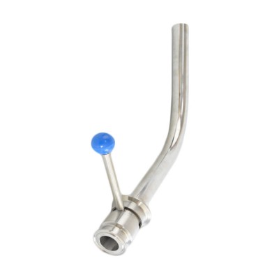 Stainless Steel Sanitary Rotating Racking Arm valve for fermentation and brite tanks